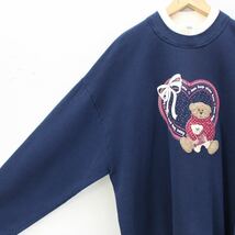 USA VINTAGE Gopher SPORT BEAR DESIGN OVER SWEAT SHIRT/アメリカ古着くまデザインオーバースウェット_画像8