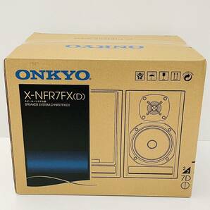 【未開封品】ONKYO オンキョー D-NFR7FX (D) X-NFR7FX (D) ハイレゾ音源対応 スピーカー ペア 未使用 廃盤 スピーカーシステム 20周年の画像2