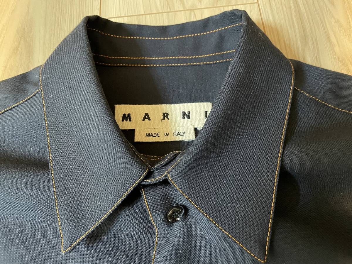 新品【50サイズ】MARNI マルニ MINI LOGO T-SHIRT/ボクシーフィット T ...
