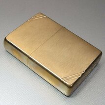 ZIPPO ジッポ ヴィンテージ Made in USA オイル ライター 喫煙グッツ タバコ ゴールドカラー 「20806」_画像8