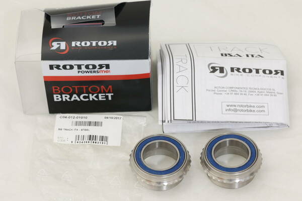 定価1.8万　ROTOR BB Track　ローター BB トラック用　新品未使用　純正BB　 ITA STEEL c04-012-01010