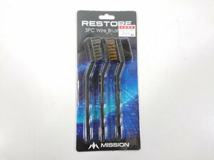 29 дартс детали аксессуары RESTORE MISSION 3PC Wire Brush Set трансмиссия li магазин чистка щетка barrel 3 шт. входит . новый товар нераспечатанный 