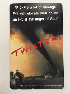  telephone card telephone card 50 frequency TWISTER twistor unused 2