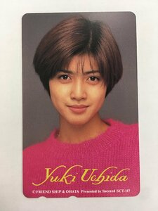  telephone card telephone card 50 frequency Uchida Yuki unused 