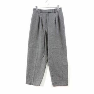 A.P.C. アーペーセー PANTALON CHERYL 19H 千鳥柄パンツ 34 ホワイト ブラック