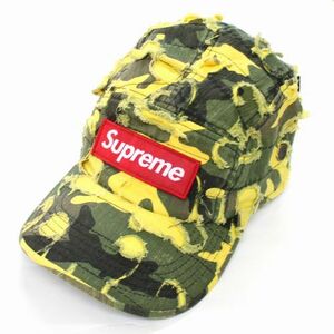 Supreme シュプリーム 22AW Griffin Camp Cap グリフィン キャンプキャップ イエロー