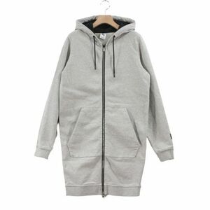 NIKE ナイキ Essentials Fleece Long Hoodie エッセンシャル フリース ロング パーカー XS グレー