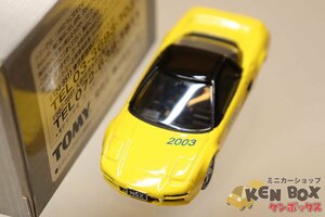 TOMICA トミカ HONDA ホンダ NSX 黄・黒/青タンポ 2003株主優待 トミカリミテッド版 中国製 現状渡し