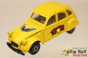 S=1/43 SOLIDO Solido CITROEN Citroen 2CV 6 yellow box less . France made present condition delivery 