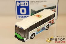 TOMICA トミカ 0 MITSUBISHI FUSO 三菱ふそう ワンマンバス トミカラッピングバス シール黄変 中国製 現状渡し_画像1