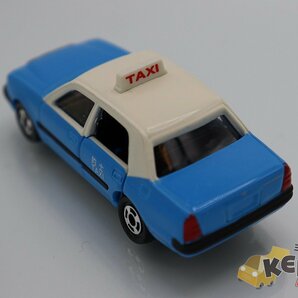 ギフト単品 TOMICA トミカ TOYOTA トヨタ CROWN COMFORT クラウンコンフォートタクシー (青/白) 中国製 現状渡しの画像6