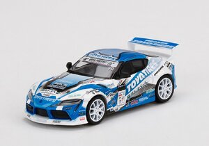 S=1/64 TSM MINI-GT MGT0023-D1C TOYOTA トヨタ SUPRA スープラ V1.0 チェイスカー 右ハンドル 日本限定仕様 中国製 現状渡し