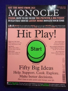 5036 洋雑誌★MONOCLE モノクル No.140 2021年2月号