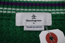 【美品】Munsingwear(マンシングウェア) セーター 緑 レディース L MGWMJL03 ゴルフウェア 2210-0138 中古_画像6