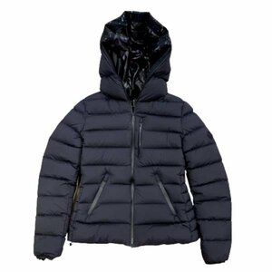 MONCLER モンクレール Herbe GIUBBOTTO ショート ダウンジャケット サイズ00 黒 ブラック フード付き コート レディース 管理RY23000454