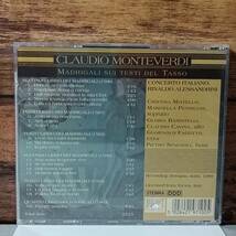 【中古CD】MONTEVERDI / Madrigali Sui Testi del Tasso　海外盤　R037_画像2