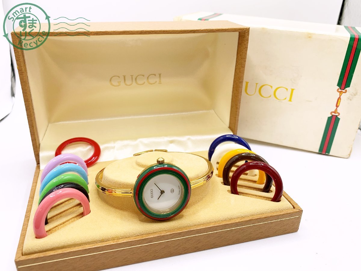 GUCCI / グッチ チェンジベゼル 箱付き 腕時計 www.linfo.re GUCCI / グッチ チェンジベゼル 箱付き 腕時計 www.linfo.re