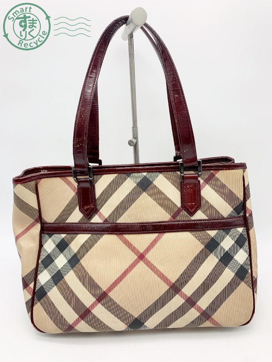 セール開催中 Burberry ショルダーバッグ ロゴ金具 ノバチェック