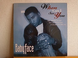 R&B Babyface / When Can I See You 12インチです。