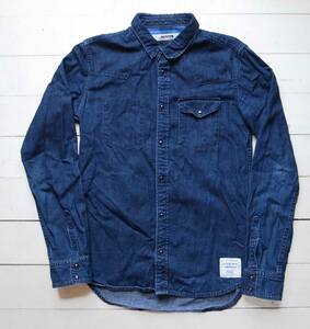 FACTOTUM Factotum Denim western shirt 48 made in Japan 