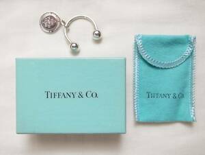 90's TIFFANY & CO Tiffany специальный заказ колледж кольцо для ключей NEW YORK UNIVERSITY / THE TORCH CLUB New York университет Vintage old