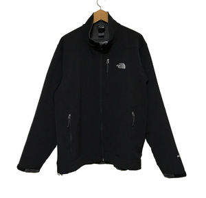 ☆ 美品 THE NORTH FACE ザ・ノースフェイス ソフトシェル ジャケット APEX ブラック ビッグサイズ