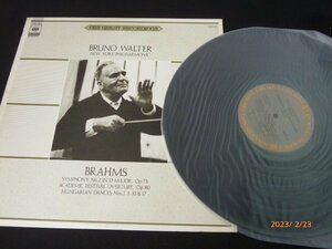 ◆日 B 223 25 BRAHMS:SYMPHONY NO.2 etc WALTER/NEWYORK PHILHARMONIC　20AC 1950　e-定形外