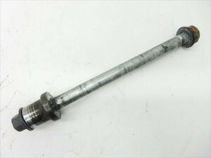 A6-0422 ホンダ C100　スーパーカブ100 フロント アクスルシャフト 純正品 【HA06-004～ セル付き 4速】