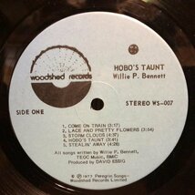 【 '77 加 org 】LP★Willie P. Bennett - Hobo's Taunt ☆洗浄済み☆_画像4