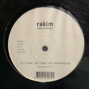 【 '99 GER 】12★Rakim - When I B On Tha Mic / Flow Forever ☆洗浄済み☆