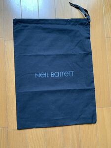 正規 Neil Barrett ニールバレット 付属品 バッグ 保存袋 サイズ 縦 44cm 横 32cm