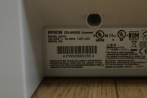 【エプソン EPSON】（DS-60000）A3フラットベッドスキャナ　スキャン枚数１０万枚以上　現状品　管ざ7573_画像7