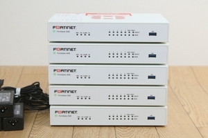 【FORTINET】（FORTIGATE 50E）５点セット　2017年製　未チェック　管ざ7583