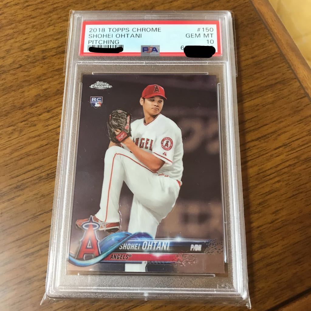 おまけ付】 psa10大谷翔平PSA10 大谷翔平レギュラーカード PSA10 3/16