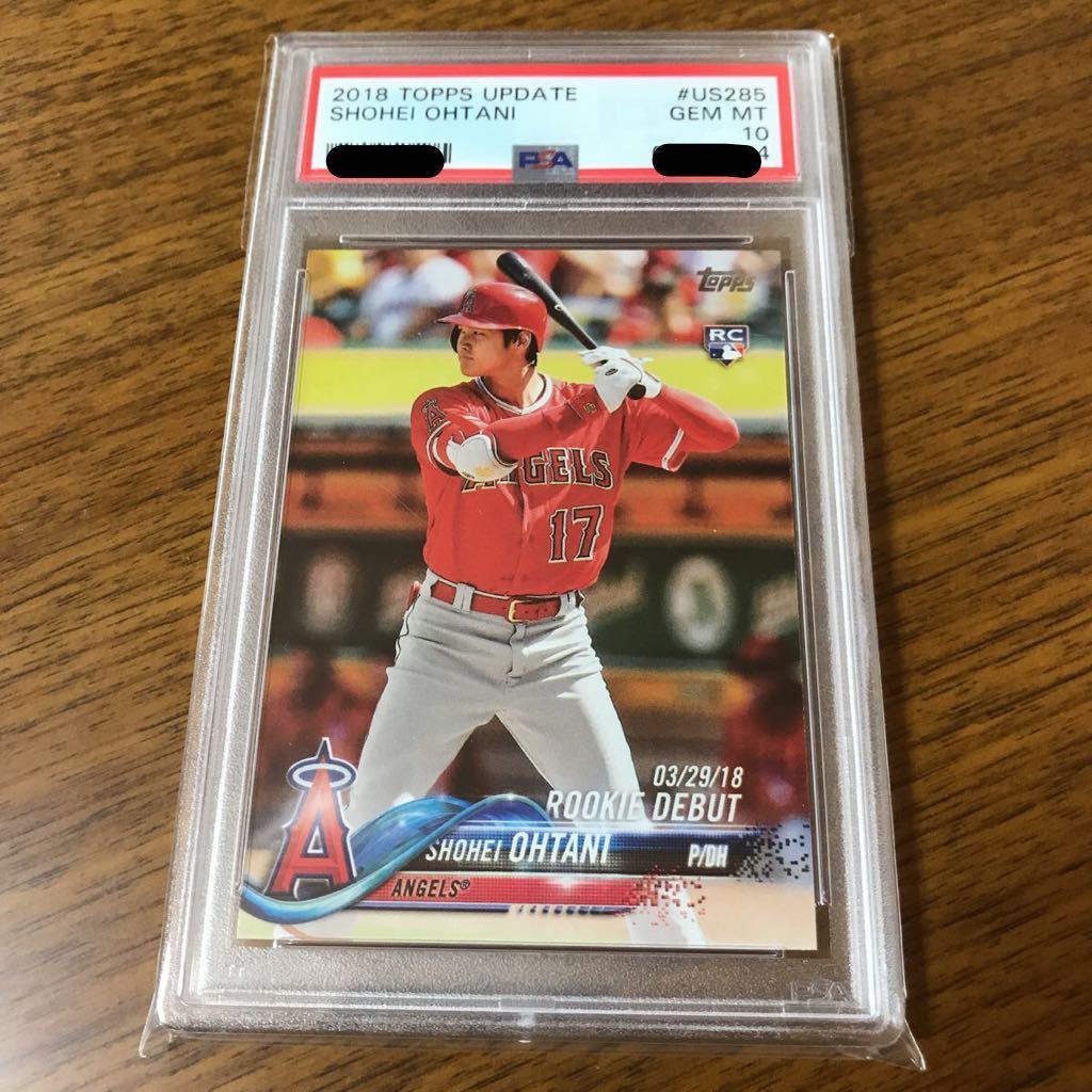 PSA10 大谷翔平 2018 Topps Update ルーキーカード RC-