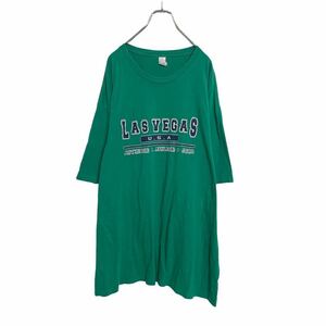 startee 半袖 プリント Tシャツ 4XL グリーン Las Vegas ビッグサイズ 古着卸 アメリカ仕入れ a407-5016