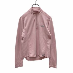 THE NORTH FACE ハーフジップ プルオーバー ウィメンズ XS ピンク ノースフェイス FLIGHT SERIES 古着卸 アメリカ仕入れ a411-5490