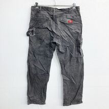 Dickies ワークパンツ W36 ディッキーズ ペインターパンツ ビッグサイズ グレー メキシコ製 古着卸 アメリカ仕入 2302-428_画像6