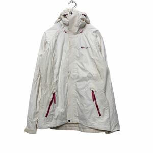 berghaus マウンテンパーカー 10 Lサイズ バーグハウス アウトドア 白 ホワイト 古着卸 アメリカ仕入れ a405-5443