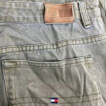 TOMMY HILFIGER デニムパンツ W31 トミーヒルフィガー レディース オリーブ 古着卸 アメリカ仕入 2302-187_画像9