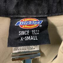 Dickies ジップアップ ワーク ジャケット XS ベージュ ストレッチ ディッキーズ ストリート 古着卸 アメリカ仕入れ a411-5339_画像7