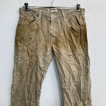 Levi's 505 デニムパンツ W34 リーバイス レギュラーフィット ベージュ 古着卸 アメリカ仕入 2302-520_画像2