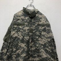 ミリタリー デジタルカモ コンバットジャケット Lサイズ 米軍 10年度会計 迷彩 古着卸 アメリカ仕入 a502-5352_画像2