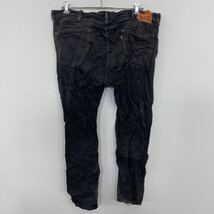 Levi's 505 デニムパンツ W40 リーバイス ビッグサイズ レギュラーフィット ブラック 古着卸 アメリカ仕入 2302-576_画像6