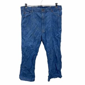 Levi's long pants W42 Levi's big size poly- .vintage blue old clothes . America buying up 2302-596
