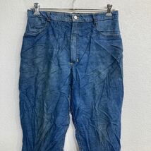 デニムパンツ W33 インディゴ 古着卸 アメリカ仕入 2302-632_画像2