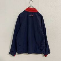 TOMMY HILFIGER ジップアップ リバーシブル ジャケット ウィメンズ L レッド ネイビー ナイロン 古着卸 アメリカ仕入 a502-5450_画像7