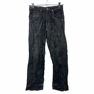 Levi's デニムパンツ W30位 リーバイス 立体裁断 ブラック 古着卸 アメリカ仕入 2302-916