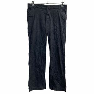 Dickies ワークパンツ W36 ディッキーズ レディース ビッグサイズ ブラック 古着卸 アメリカ仕入 2302-978