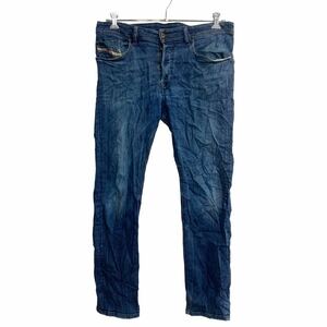 DIESEL デニムパンツ W32 ディーゼル ボタンフライ WAYKEE インディゴ 古着卸 アメリカ仕入 2302-970